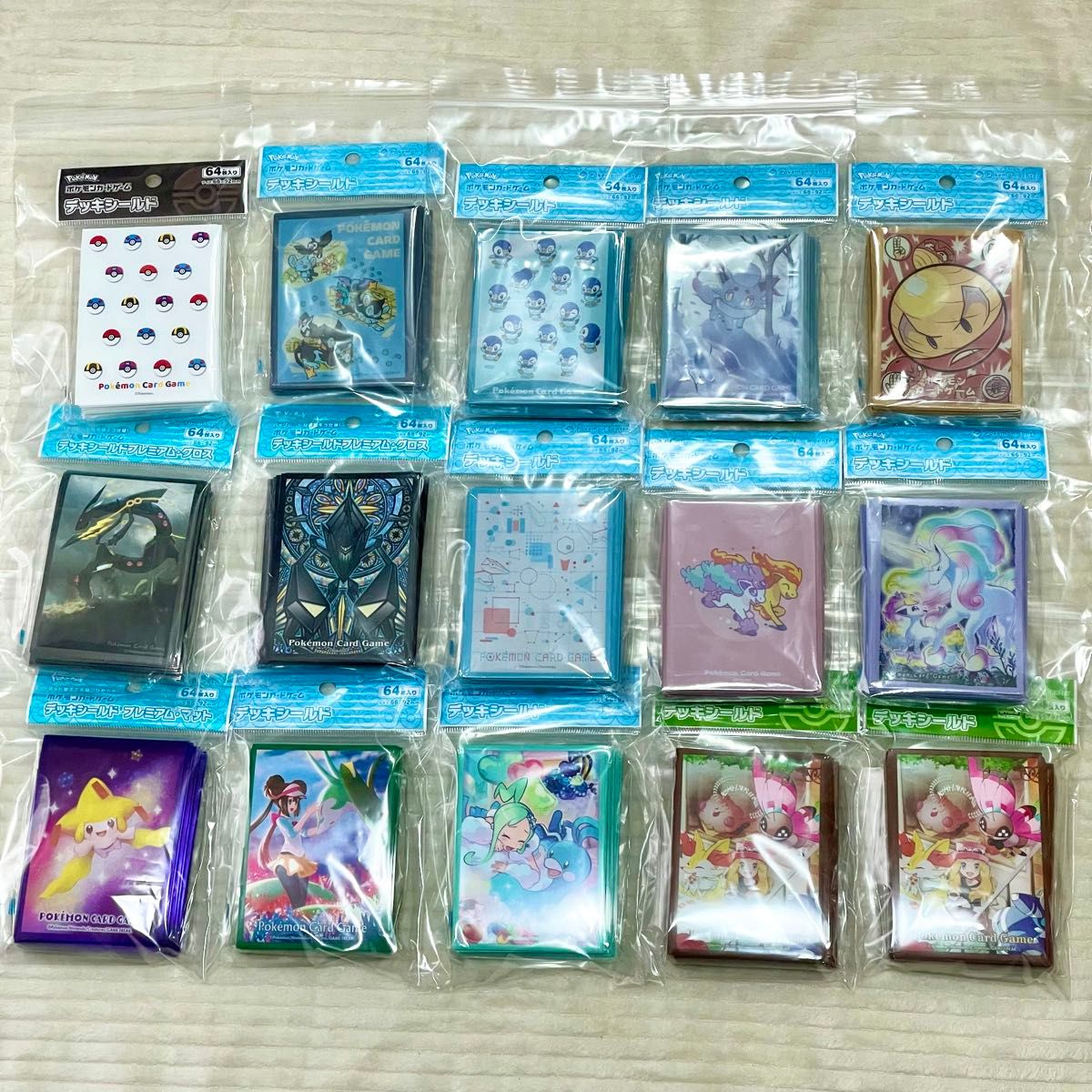 新品未開封 ポケカ デッキシールド スリーブ セット まとめ売り 新品未開封 ポケカ デッキシールド スリーブ セット まとめ売り