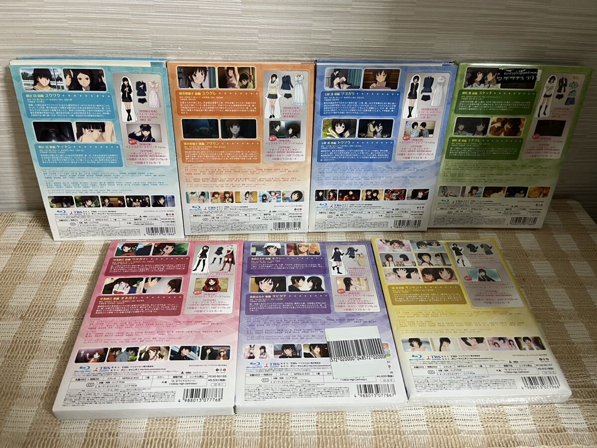 アマガミSS+ plus 初回版全7巻セット Blu-ray 未開封多数 即決 アマガミSS+ plus 初回版全7巻セット Blu-ray 未開封多数 即決