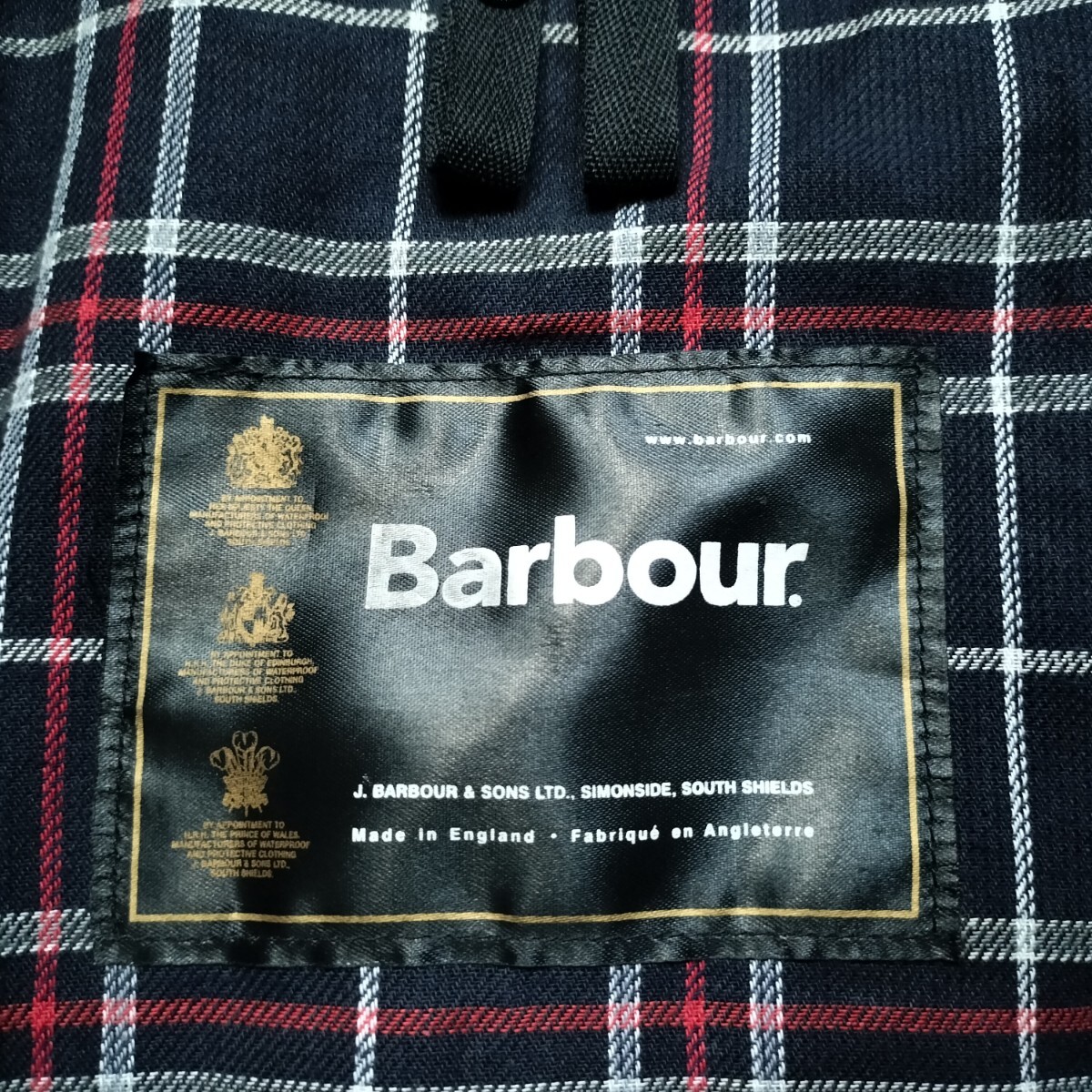 Special SAMPLE Barbour leather international L 英国製 ほぼ Special SAMPLE Barbour leather international L 英国製 ほぼ