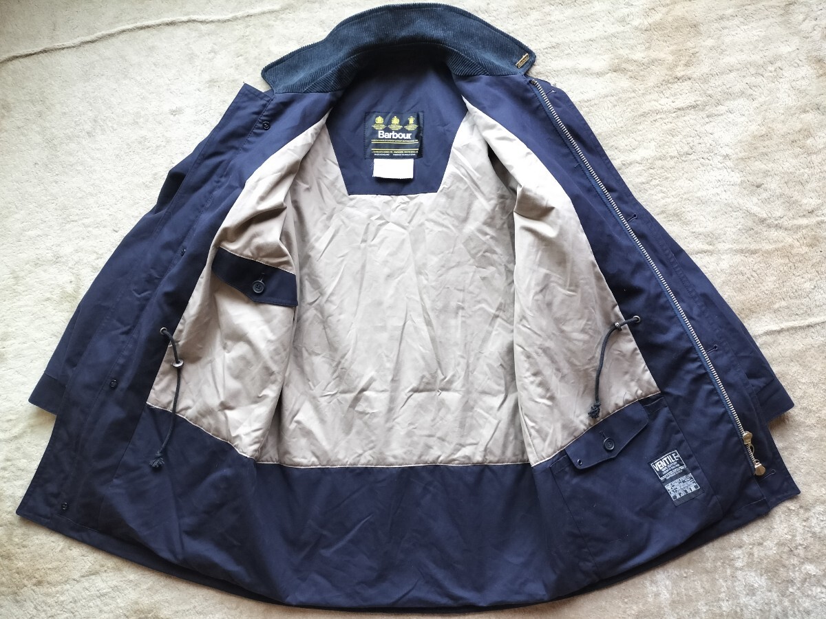 MINT SPECIAL BARBOUR VENTILE ENDURANCE c38 ネイビー padded MINT SPECIAL BARBOUR VENTILE ENDURANCE c38 ネイビー padded