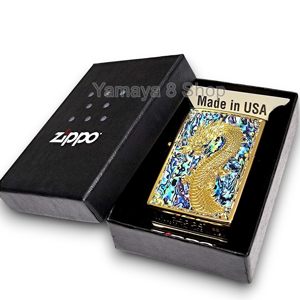 ZIPPO 88個限定モデル ドラゴン シェル柄/ゴールド ジッポー ZIPPO 88個限定モデル ドラゴン シェル柄/ゴールド ジッポー