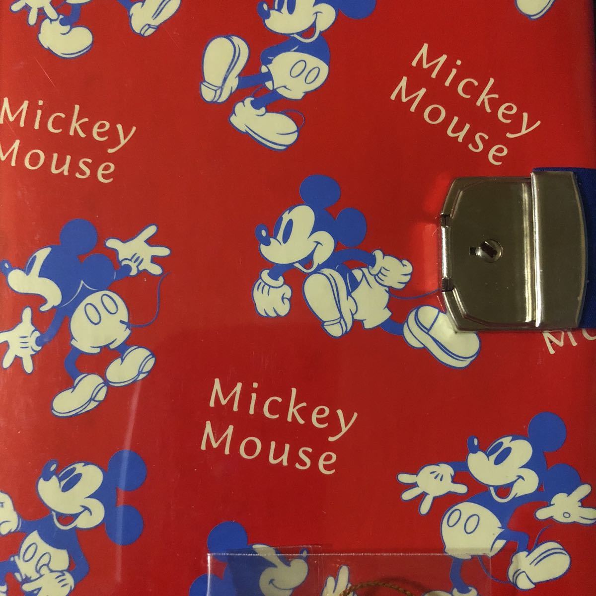 ＊激レア＊ Disney ミッキーマウス 鍵付きダイアリーブック 日記帳 新品未使用品_画像4