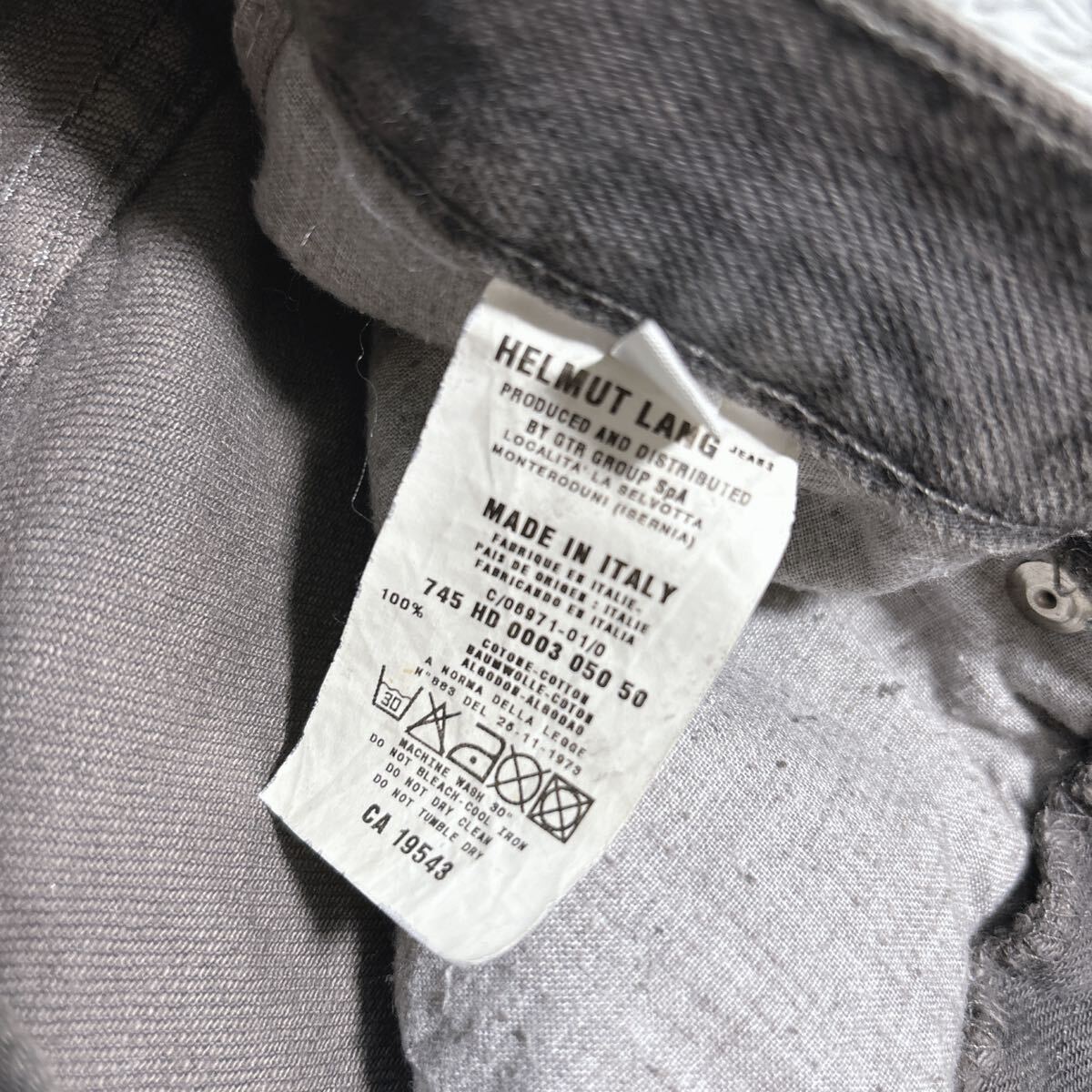 状態良 HELMUT LANG ヘルムートラング 本人期 ペイント加工 状態良 HELMUT LANG ヘルムートラング 本人期 ペイント加工