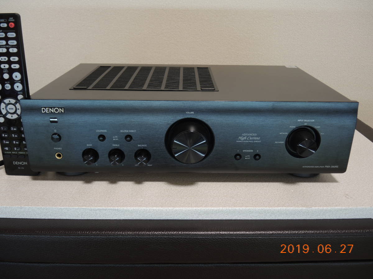 Denon Denon Pma 390re Pre Main Amplifier Remote Control Manual Attaching Operation Verification Settled Used Real Yahoo Auction Salling