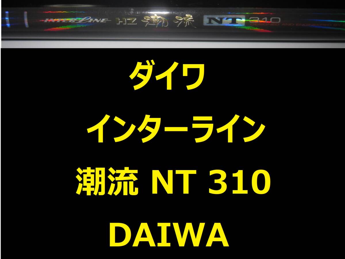 ダイワ HZ IL 潮流 NT 310 インターライン 120~250号 振出 ダイワ HZ IL 潮流 NT 310 インターライン 120~250号 振出