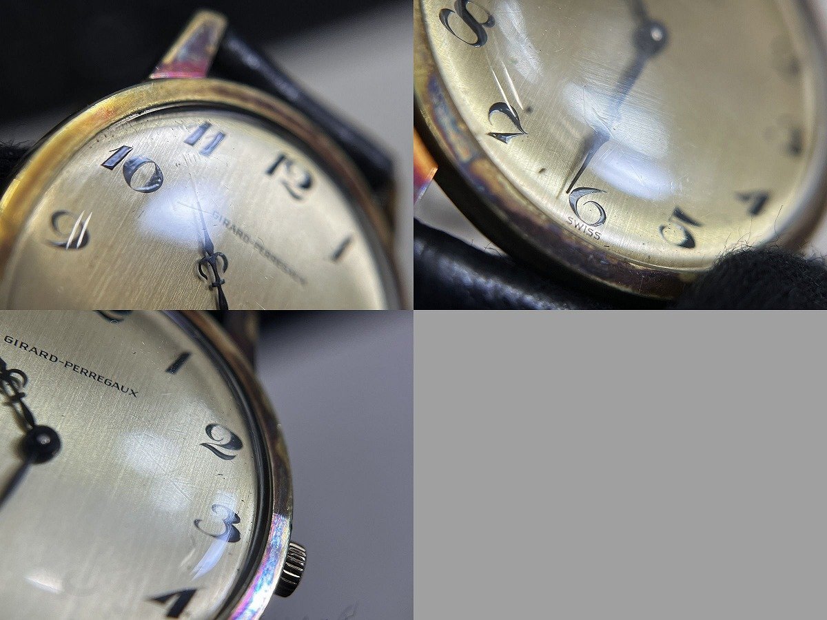 girard perregaux ジラール ペルゴ 手巻き 腕時計 9081 GM girard perregaux ジラール ペルゴ 手巻き 腕時計 9081 GM