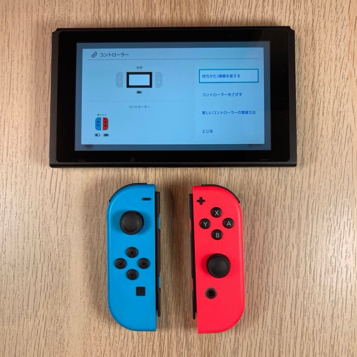Nintendo Switch Joy-Con （L）ネオンブルー/（R）ネオンレッド 新モデル ニンテンドー スイッチ 一式 