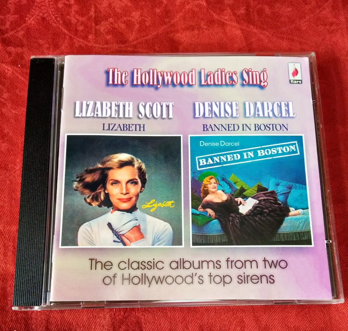 LIZABETH SCOTT DENISE DARCEL The Hollywood Ladies Sing ~The albums Hollywood's from classic of two top セール商品 種類豊富な品揃え sirens