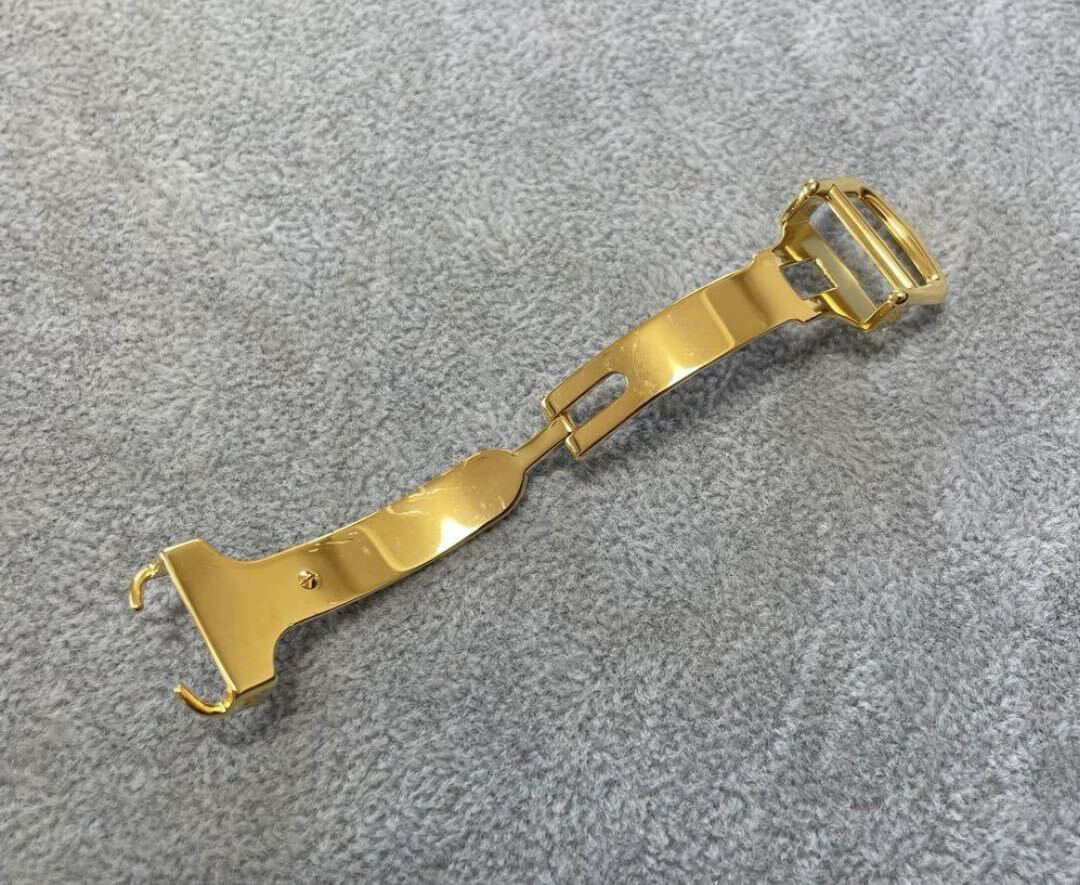 Cartier 正規品 Dバックル 純正14mmゴールド カルティエマスト Cartier 正規品 Dバックル 純正14mmゴールド カルティエマスト