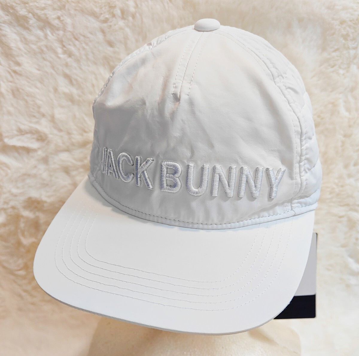 新品】ジャックバニー Jack Bunny!! ゴルフ 平つばキルト 新品】ジャックバニー Jack Bunny!! ゴルフ 平つばキルト