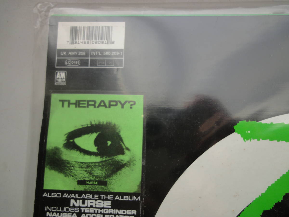 ★Therapy? オリジナル盤　LP 666 GISM DISCHARGE PUNK　GAUZE RANCID パンク CLASH　DESCENDENTS ALL LEATHERFACE DAMNED　NEWWAＶE　UK_画像8