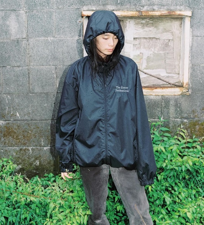 Lサイズ ENNOY PACKABLE NYLON JACKET BLACK ブラック エンノイ Lサイズ ENNOY PACKABLE NYLON JACKET BLACK ブラック エンノイ