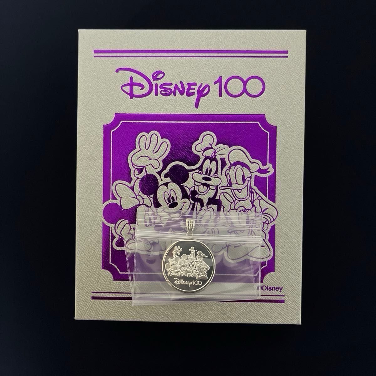 ディズニー 100周年 プラチナ コイン ペンダント メダル 純 ディズニー 100周年 プラチナ コイン ペンダント メダル 純