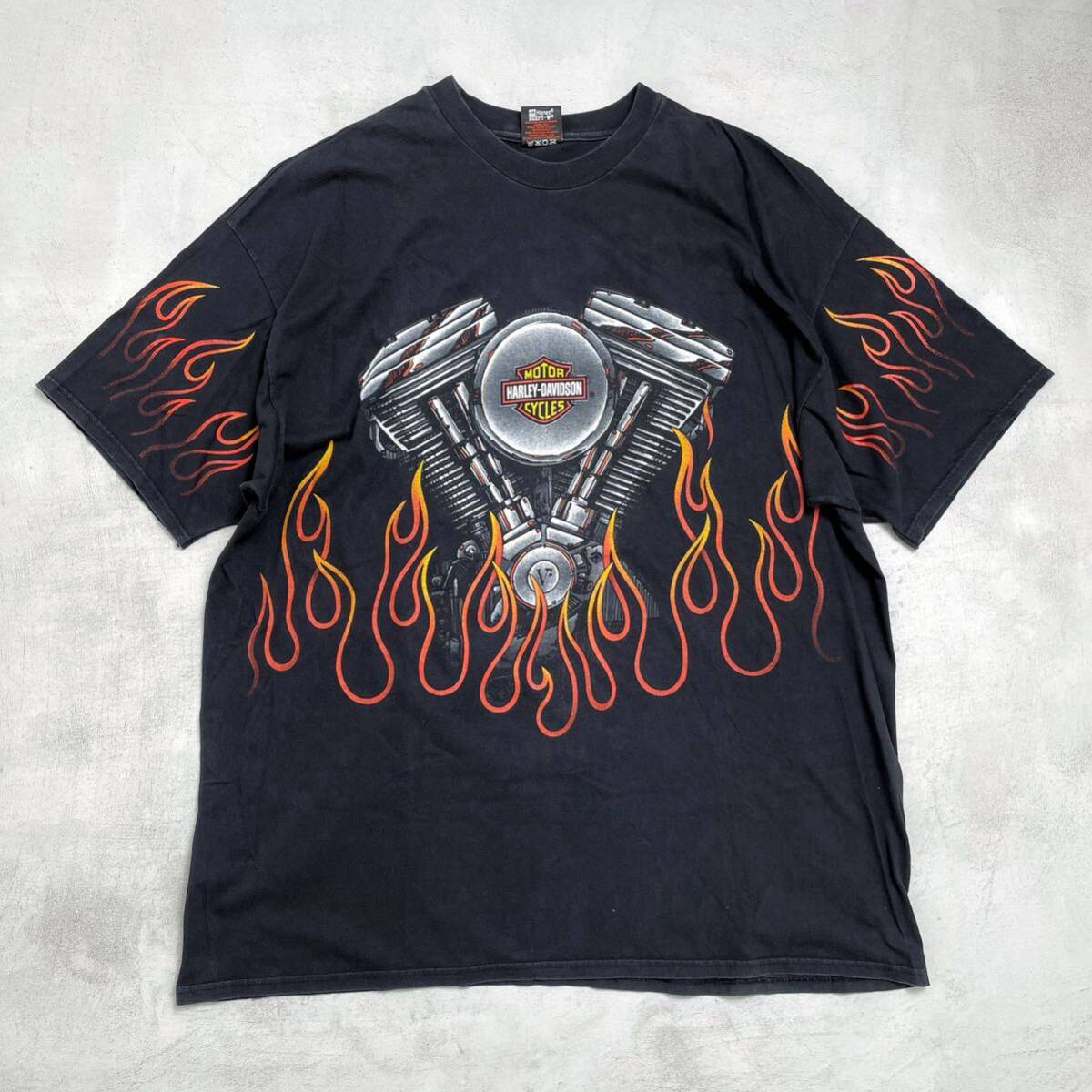 90s】HARLEY-DAVIDSON ハーレーダビッドソン フレイム オーバー 90s】HARLEY-DAVIDSON ハーレーダビッドソン フレイム オーバー