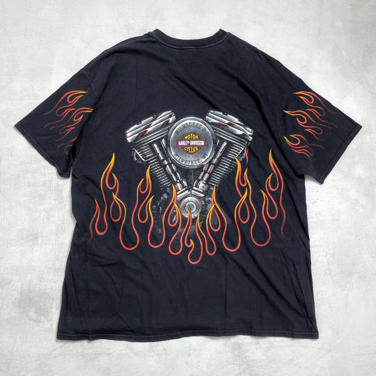 90s】HARLEY-DAVIDSON ハーレーダビッドソン フレイム オーバー 90s】HARLEY-DAVIDSON ハーレーダビッドソン フレイム オーバー