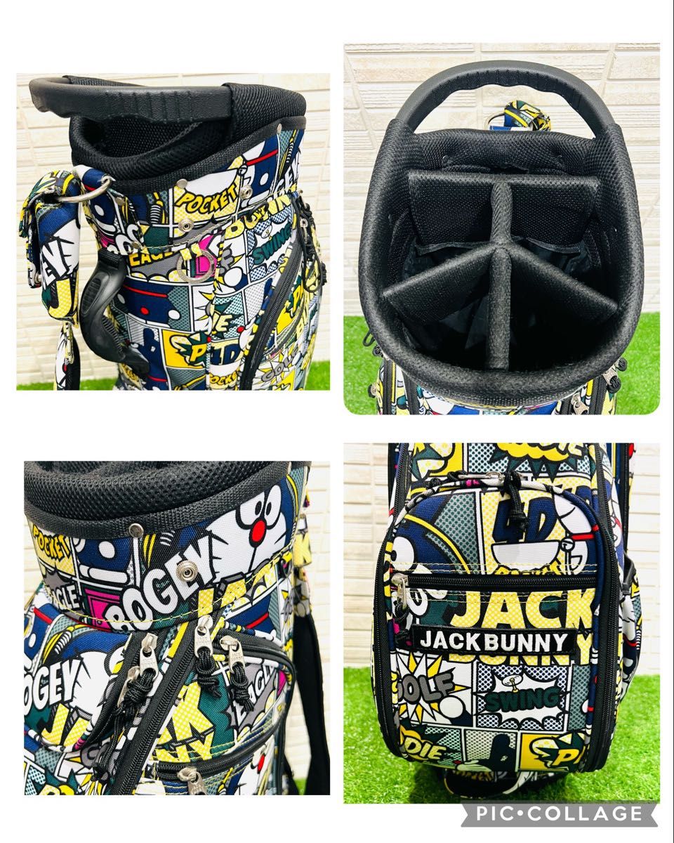 JACK BUNNY ジャックバニー ドラえもん 藤子プロ キャディバッグ JACK BUNNY ジャックバニー ドラえもん 藤子プロ キャディバッグ