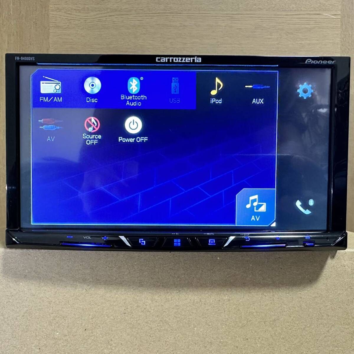 パイオニア カロッズリア FH9400DVS メインユニット Bluetooth パイオニア カロッズリア FH9400DVS メインユニット Bluetooth