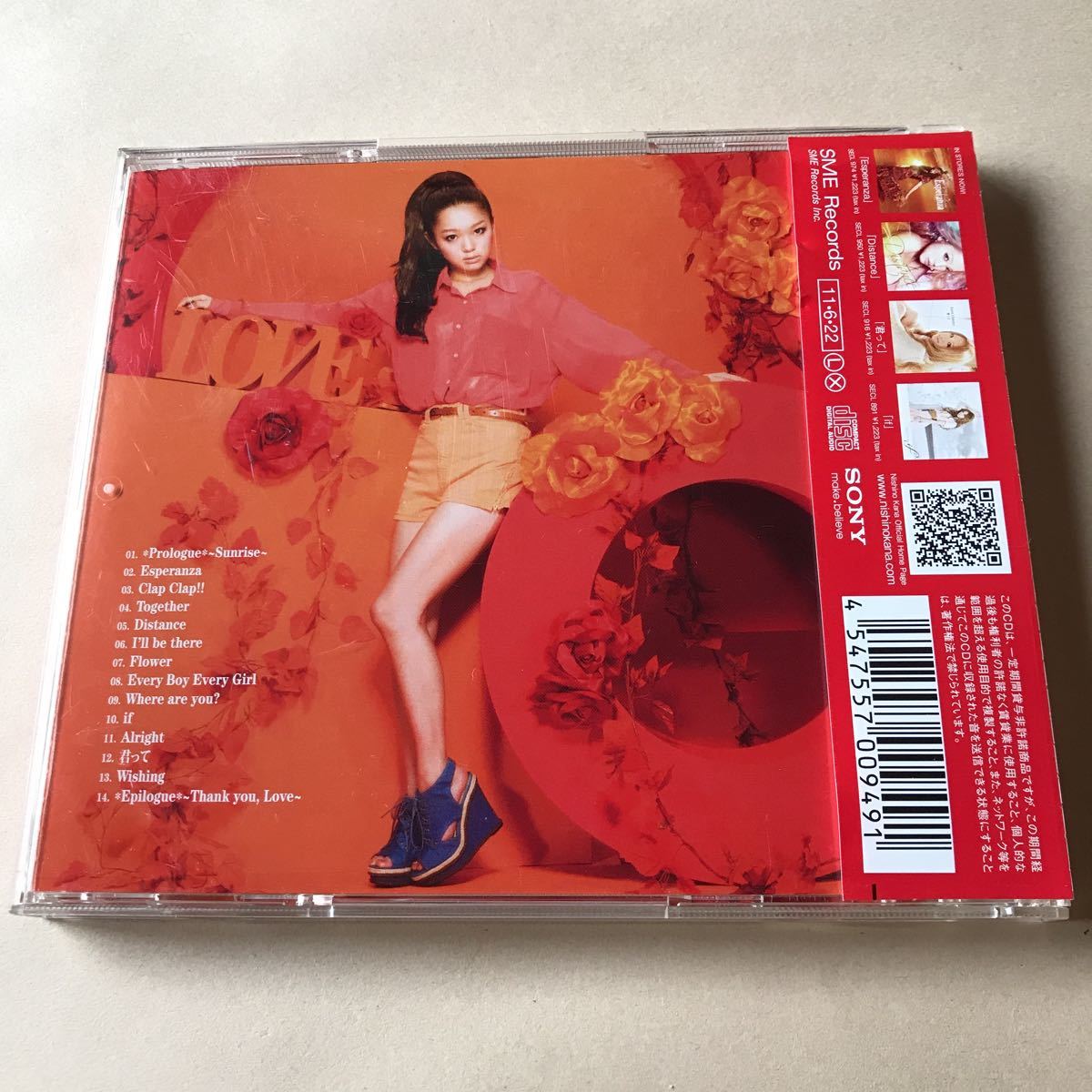 ヤフオク 西野カナ 1cd Thank You Love ヤフオク 西野カナ 1cd Thank You Love