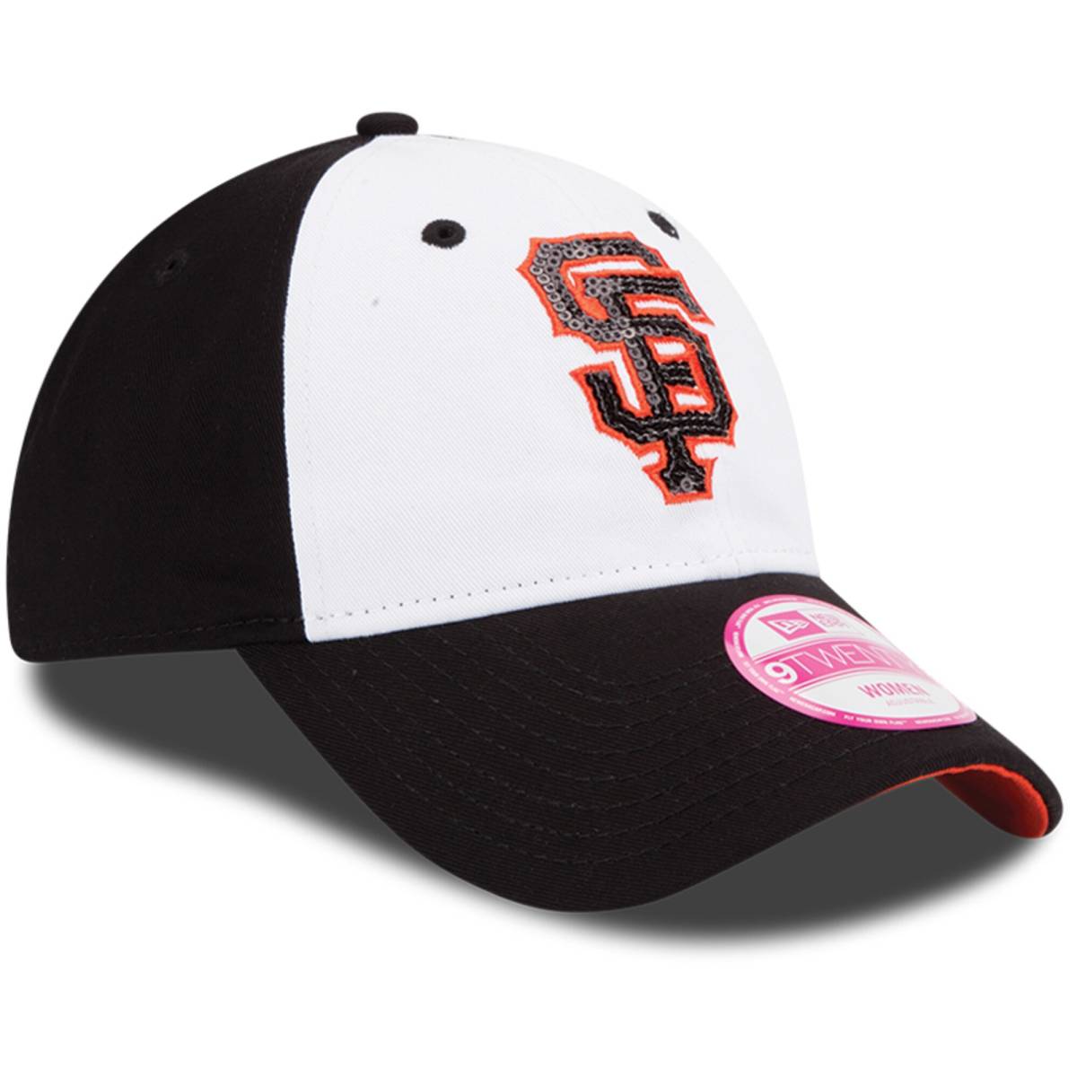 日本未入荷 USA正規品 NEWERA ニューエラ 9TWENTY レディース Glimmer グリマー 帽子 キャップ Giants ジャイアンツ MLB スパンコール_画像3