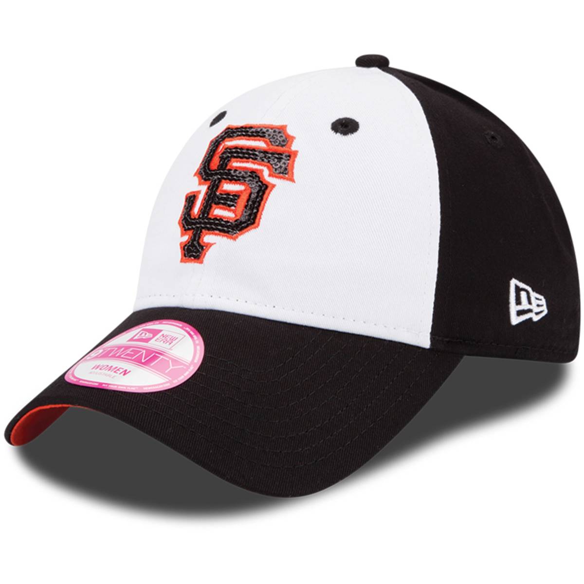 日本未入荷 USA正規品 NEWERA ニューエラ 9TWENTY レディース Glimmer グリマー 帽子 キャップ Giants ジャイアンツ MLB スパンコール_画像1