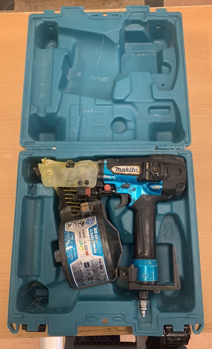 匿名配送 makita マキタ 高圧エア釘打機 青 AN635HM エア工具 匿名配送 makita マキタ 高圧エア釘打機 青 AN635HM エア工具