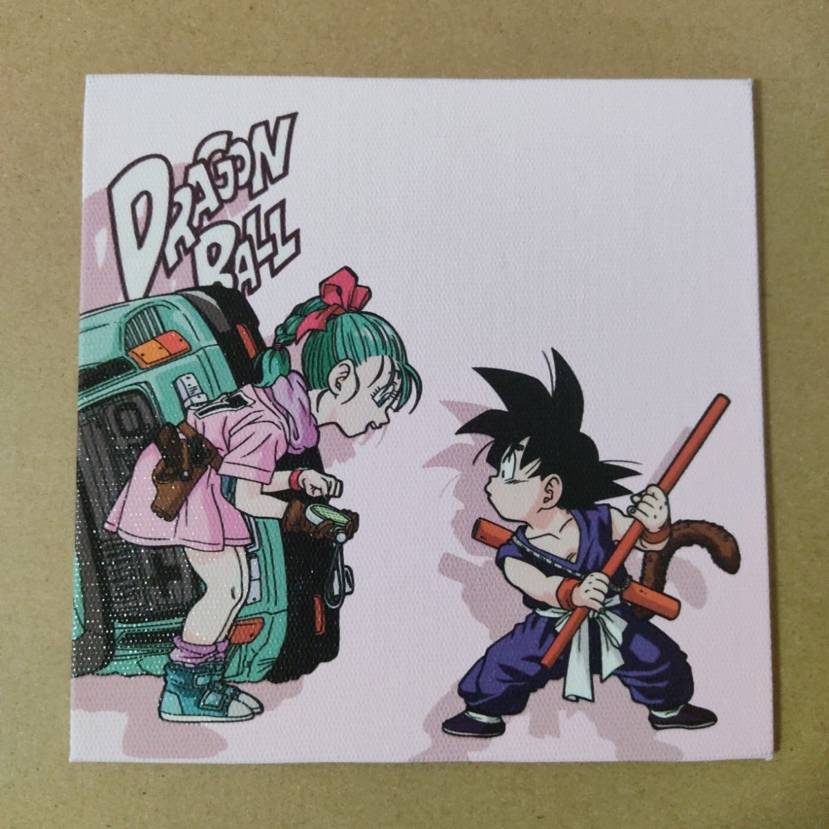 ドラゴンボール 「ブルマと孫悟空」 ビジュアルアートポスター ドラゴンボール 「ブルマと孫悟空」 ビジュアルアートポスター