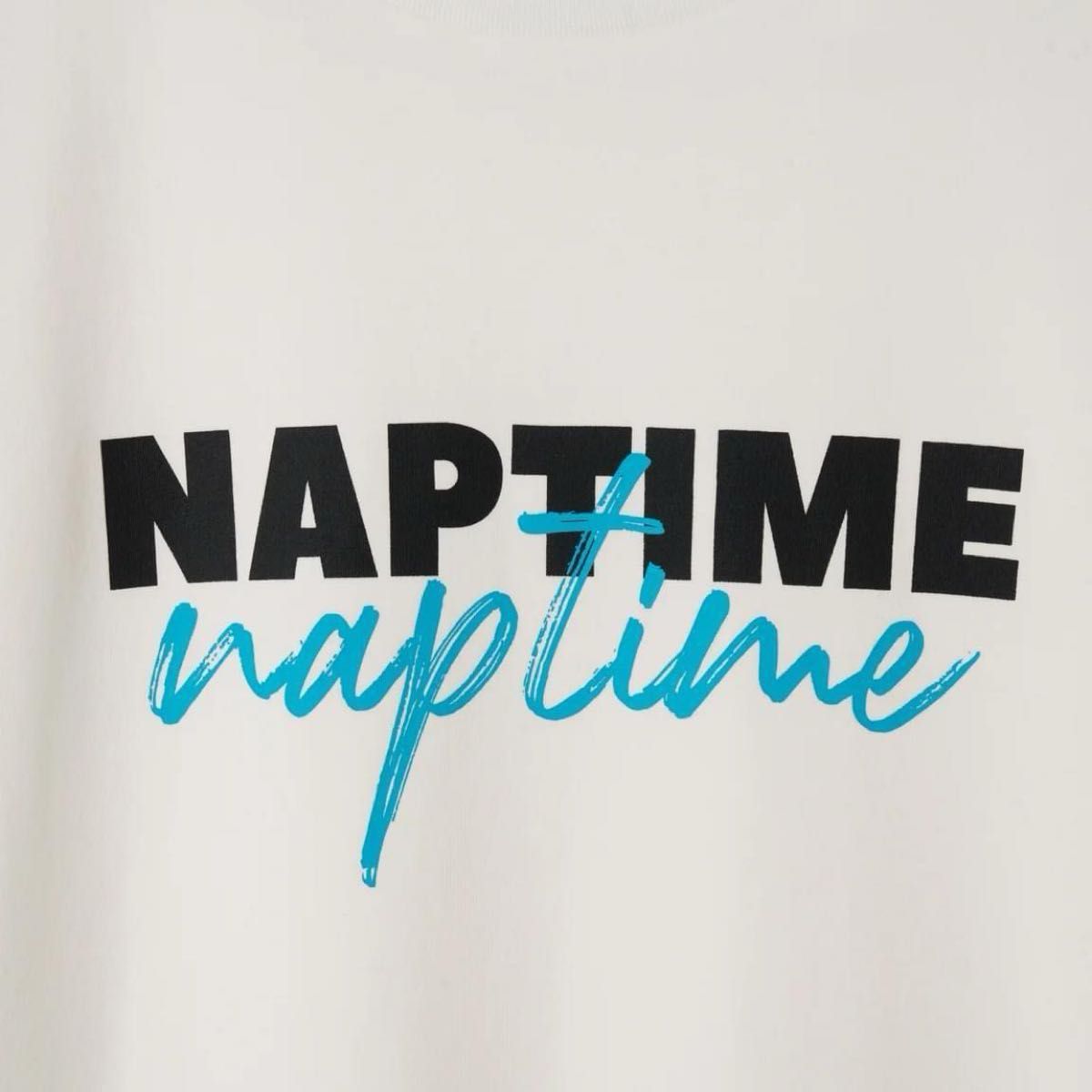 naptime モックネック Tシャツ Nissy naptime モックネックT-SHIRTS-WHITE AAA Nissy NSY モック