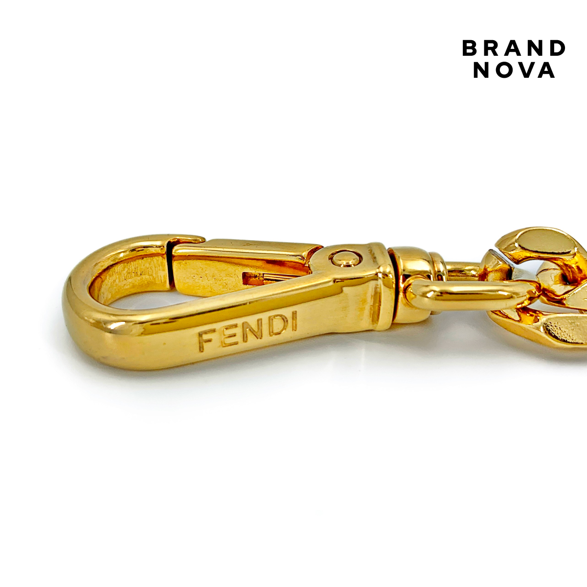FENDI フェンディ レザー チェーン ストラップ ストラップユー FENDI フェンディ レザー チェーン ストラップ ストラップユー