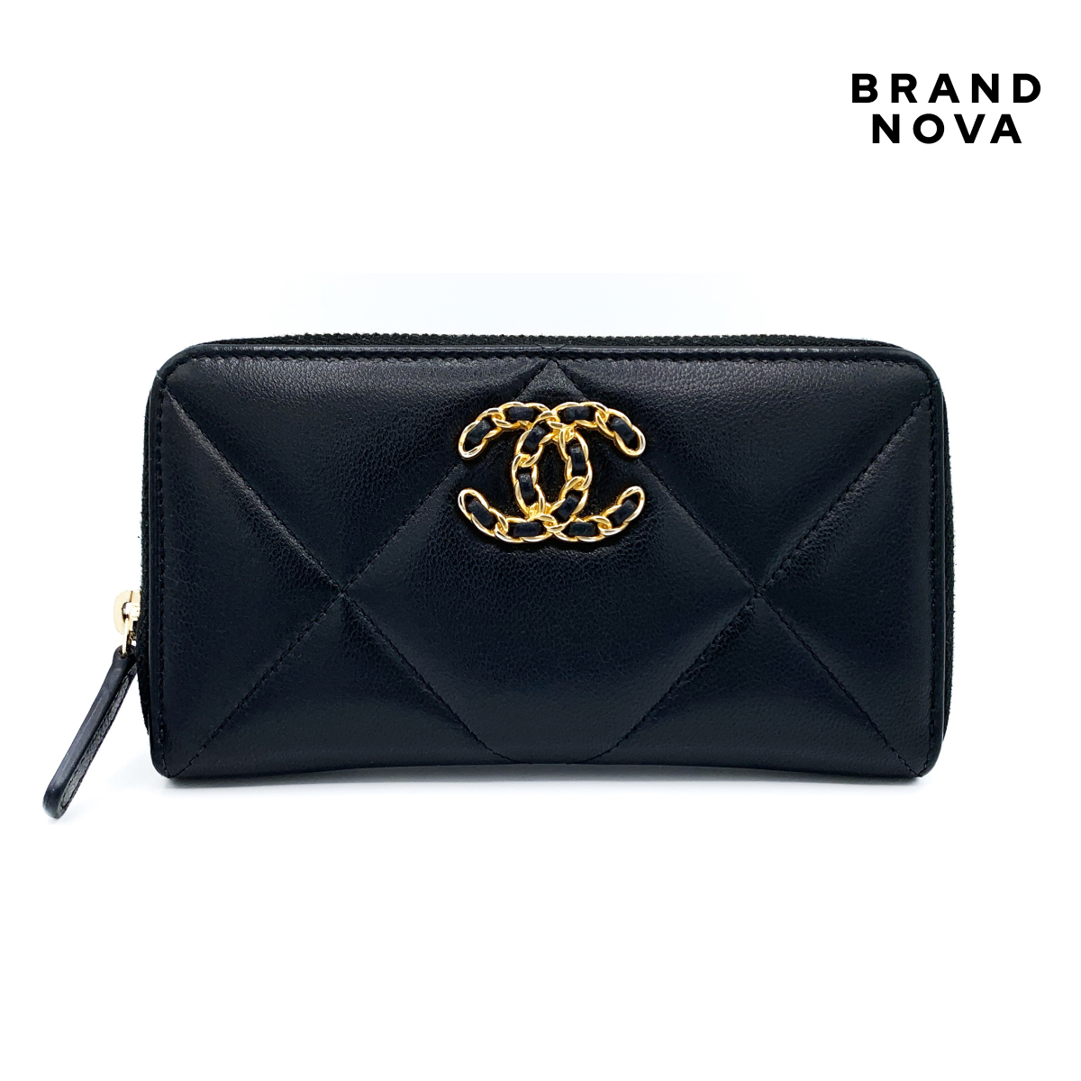 CHANEL シャネル 19 ミディアム ジップウォレット ココマーク CHANEL シャネル 19 ミディアム ジップウォレット ココマーク