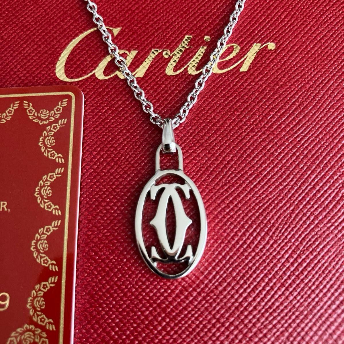 美品 Cartier カルティエ ネックレス シルバー メンズ 美品 Cartier カルティエ ネックレス シルバー メンズ