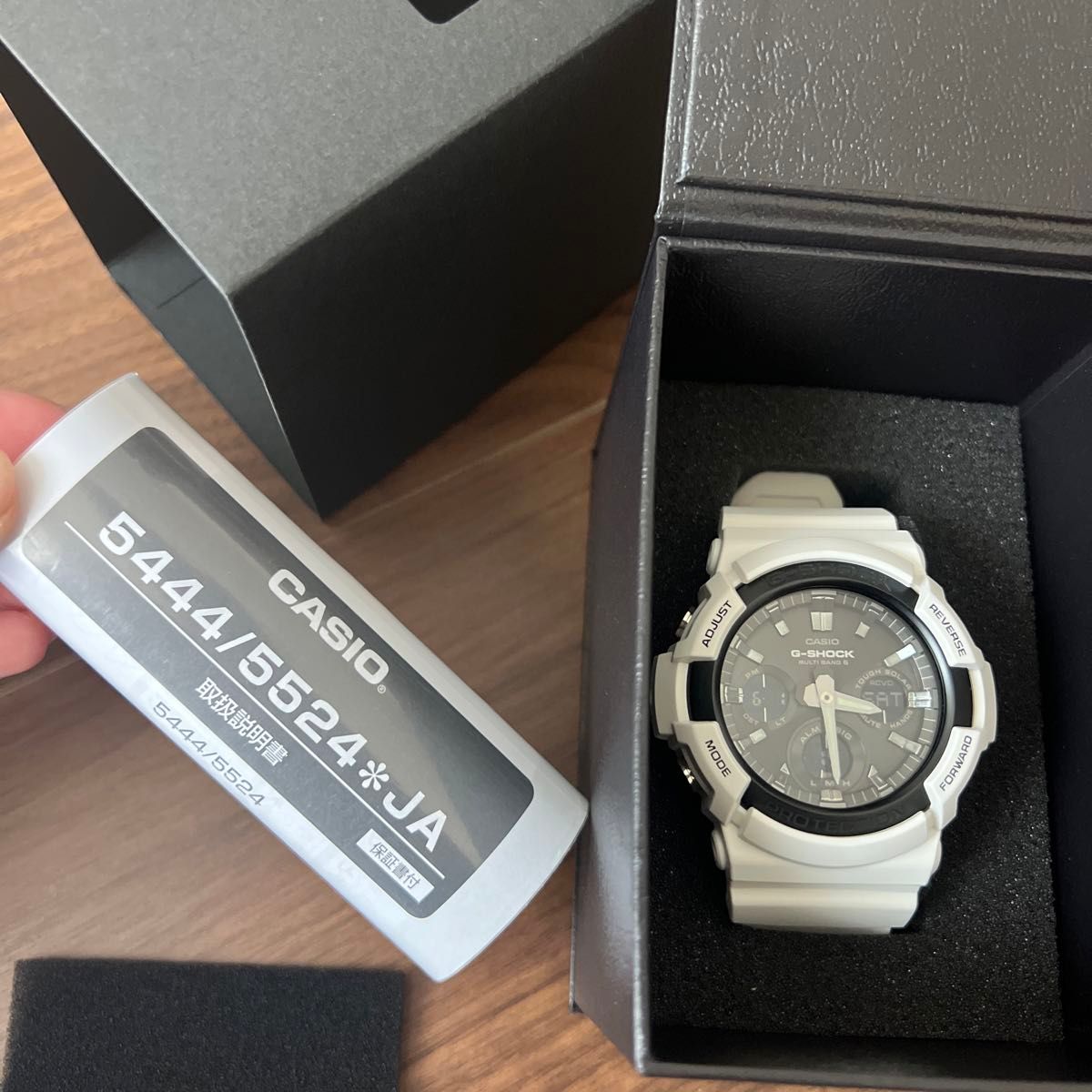 G-SHOCK CASIO 5444/5524 ホワイト ソーラー【新品・未使用 G-SHOCK CASIO 5444/5524 ホワイト ソーラー【新品・未使用
