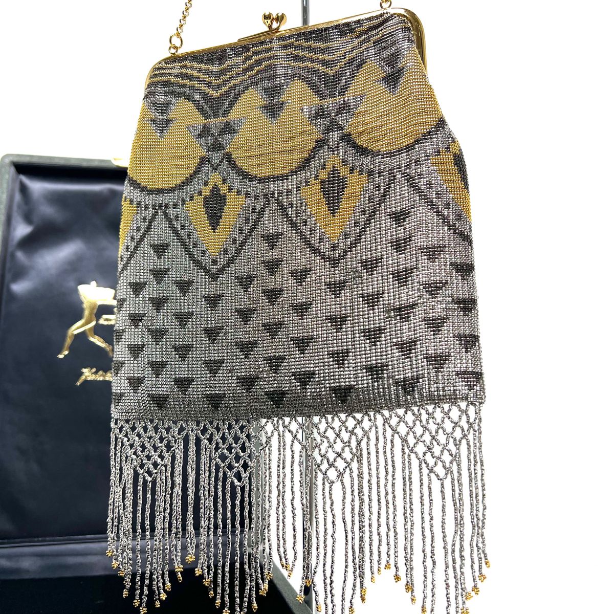 希少品・極美品 ART DECO アールデコ 倉橋 佳子 メタルビーズ 総 希少品・極美品 ART DECO アールデコ 倉橋 佳子 メタルビーズ 総