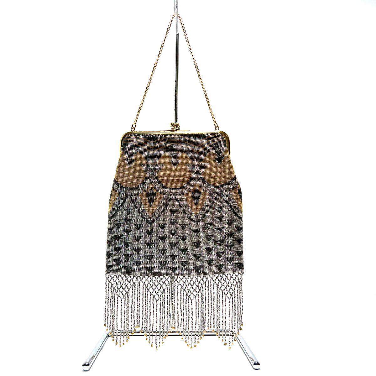 希少品・極美品 ART DECO アールデコ 倉橋 佳子 メタルビーズ 総 希少品・極美品 ART DECO アールデコ 倉橋 佳子 メタルビーズ 総