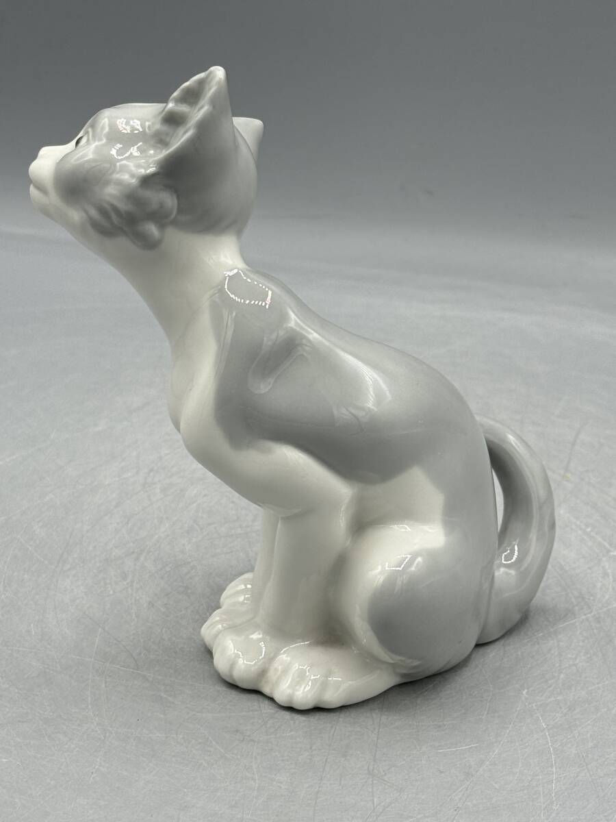 リヤドロ ナオ 猫 フィギュリン スペイン ネコ 陶器 置物 陶磁器