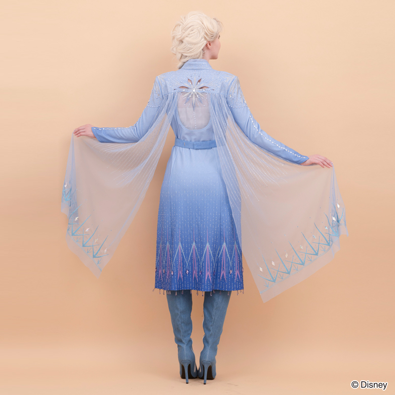 アナ雪2 冒険 エルサ トラベルドレス & コート コスプレ 仮装 アナ雪2 冒険 エルサ トラベルドレス & コート コスプレ 仮装