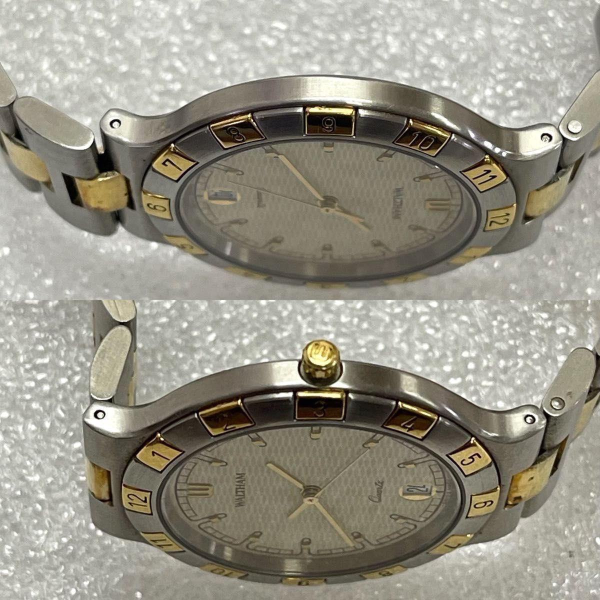 稼働 美品 WALTHAM メンズ腕時計 ウォルサム クォーツ メンズ 稼働 美品 WALTHAM メンズ腕時計 ウォルサム クォーツ メンズ