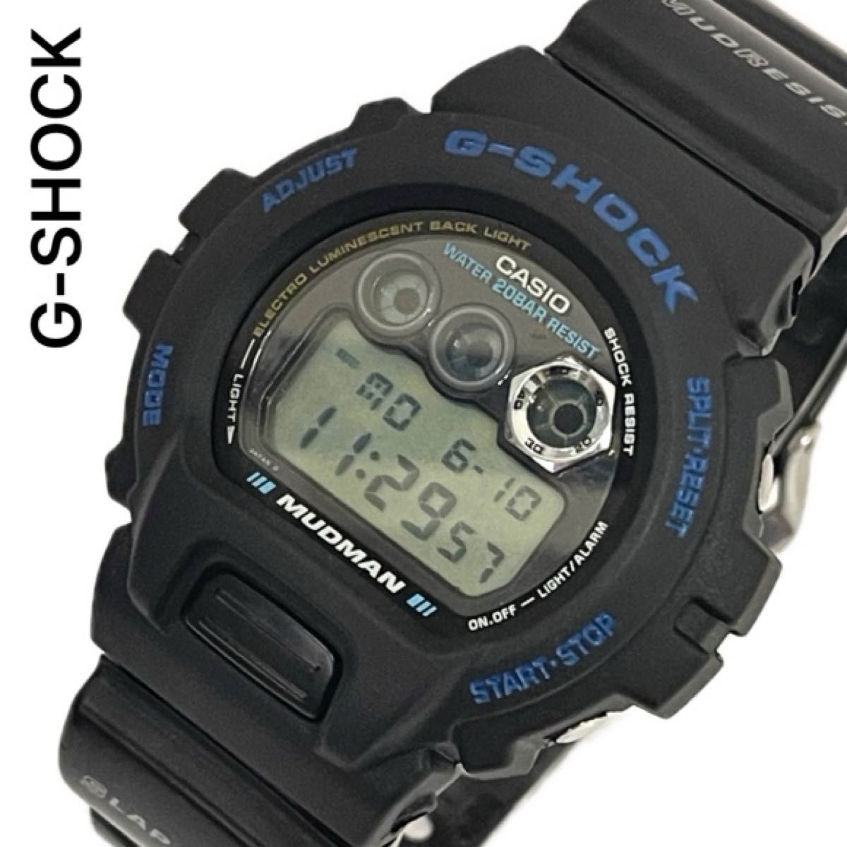 稼働 G-SHOCK dw-8400 マッドマン ブルー カスタム ブラッブルー 稼働 G-SHOCK dw-8400 マッドマン ブルー カスタム ブラッブルー