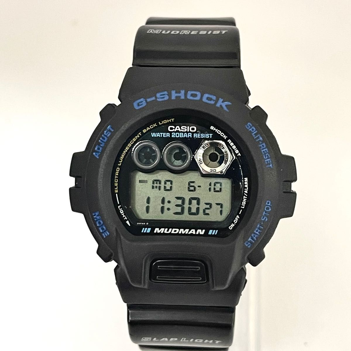 稼働 G-SHOCK dw-8400 マッドマン ブルー カスタム ブラッブルー 稼働 G-SHOCK dw-8400 マッドマン ブルー カスタム ブラッブルー