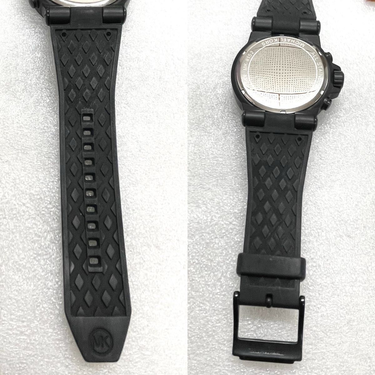 稼働 MICHAEL KORS メンズ腕時計 クロノグラフ オールブラック 稼働 MICHAEL KORS メンズ腕時計 クロノグラフ オールブラック