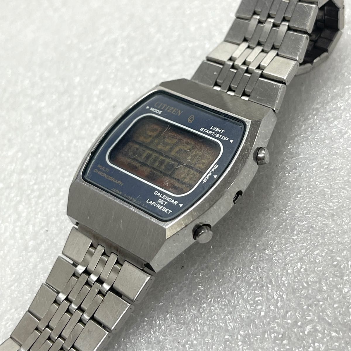 稼働 訳あり CITIZEN デジタルウォッチ メンズ 1970年代 マルチ 稼働 訳あり CITIZEN デジタルウォッチ メンズ 1970年代 マルチ