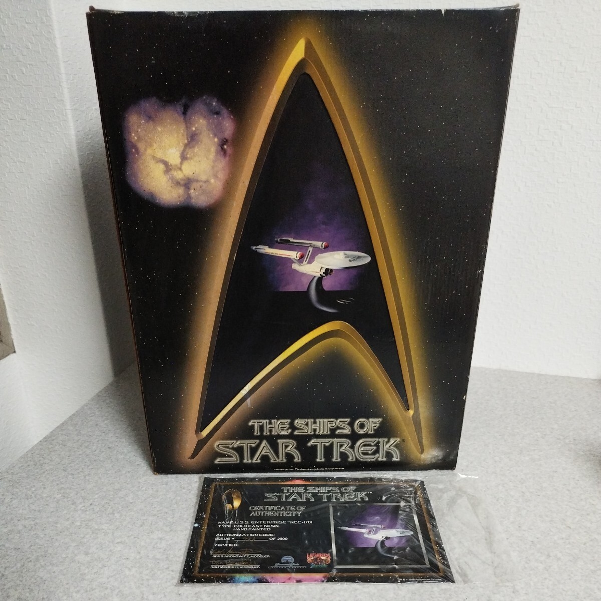 中古品☆スタートレック 模型 COLD CAST RESIN,HAND PAINTED 中古品☆スタートレック 模型 COLD CAST RESIN,HAND PAINTED