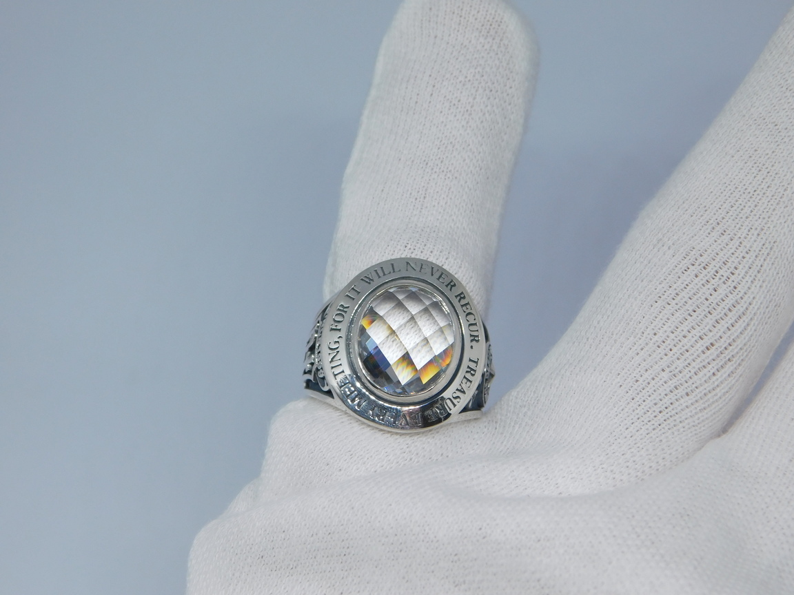  новый товар 13 номер dokta- Monroe кольцо "college ring" большой прозрачный циркон кольцо 