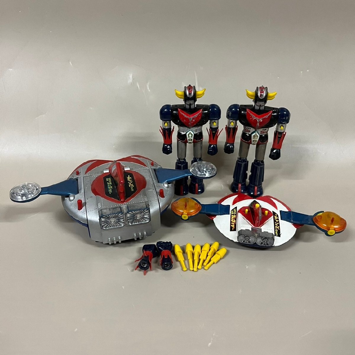 ポピー 超合金 UFOロボ グレンダイザー スペイザー 4点セット + ポピー 超合金 UFOロボ グレンダイザー スペイザー 4点セット +