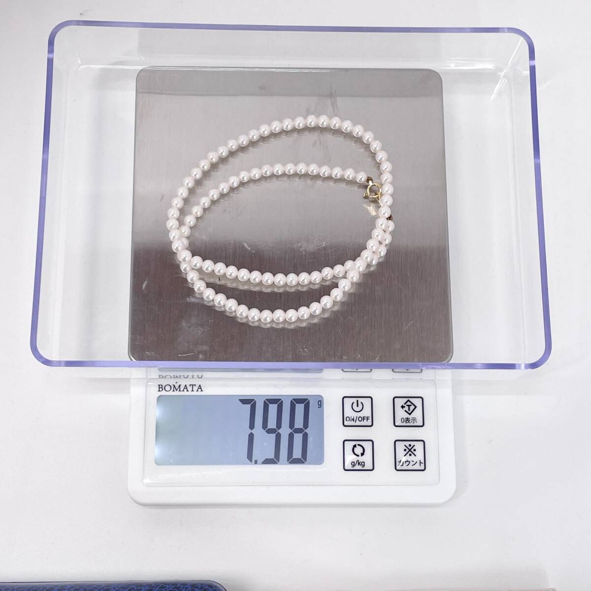 3 8~4 0mm】美品 ミキモト アコヤ ベビーパール ネックレス K18 3 8~4 0mm】美品 ミキモト アコヤ ベビーパール ネックレス K18