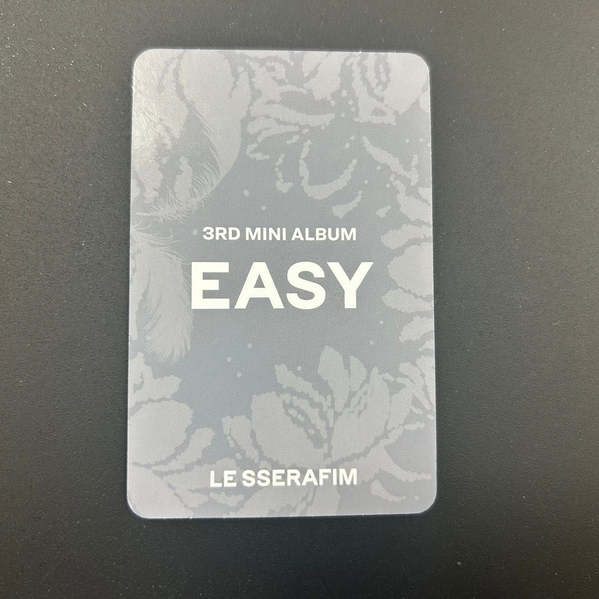 LE SSERAFIM チェウォン easy shopee トレカ LESSERAFIM ル LE SSERAFIM チェウォン easy shopee トレカ LESSERAFIM ル