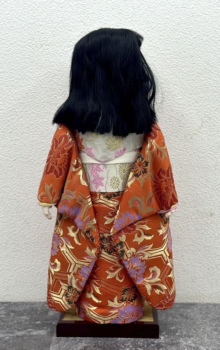 市松人形 日本人形 着物 女の子 全長約49cm 置物 伝統工芸品 市松人形 日本人形 着物 女の子 全長約49cm 置物 伝統工芸品