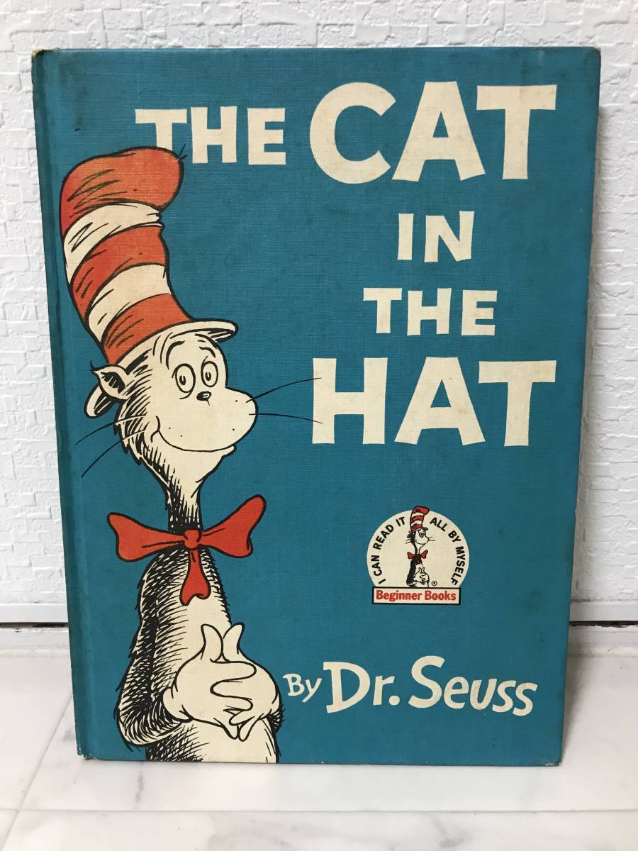 送料無料　洋書絵本　THE CAT IN THE HAT（ぼうしをかぶったネコ君）【Dr.Seuss　Beginner Books】_画像1