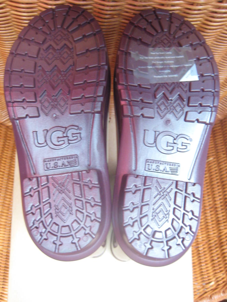 UGG UGG rain boots boots US5 21.5cm~22cm purple new goods complete sale 