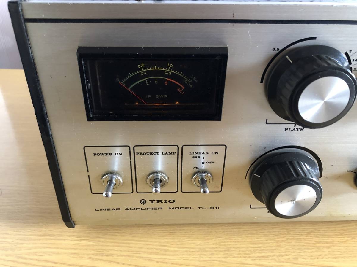 [TRIO TL-911] linear amplifier unusual 