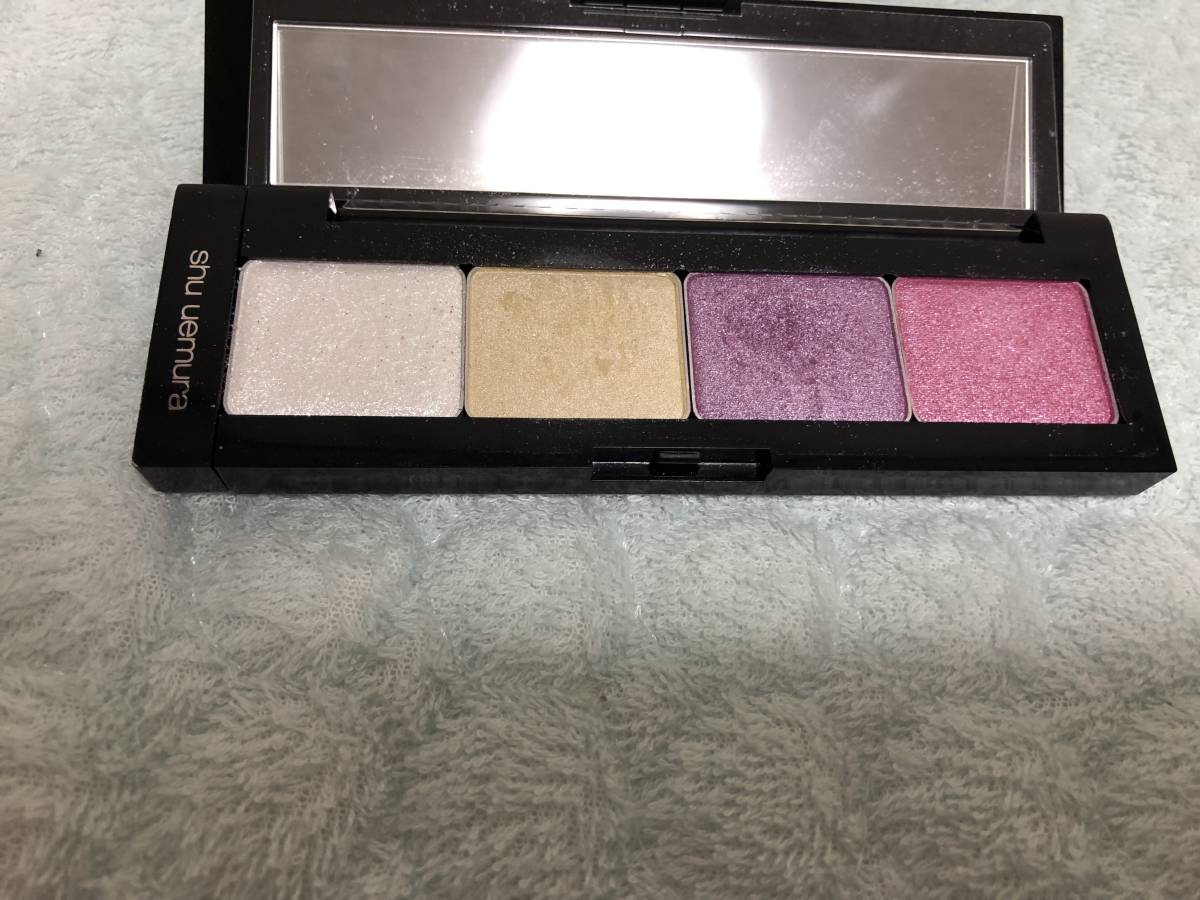 * Shu Uemura Press door i shadow case attaching 4 color * creamy I shadow set *